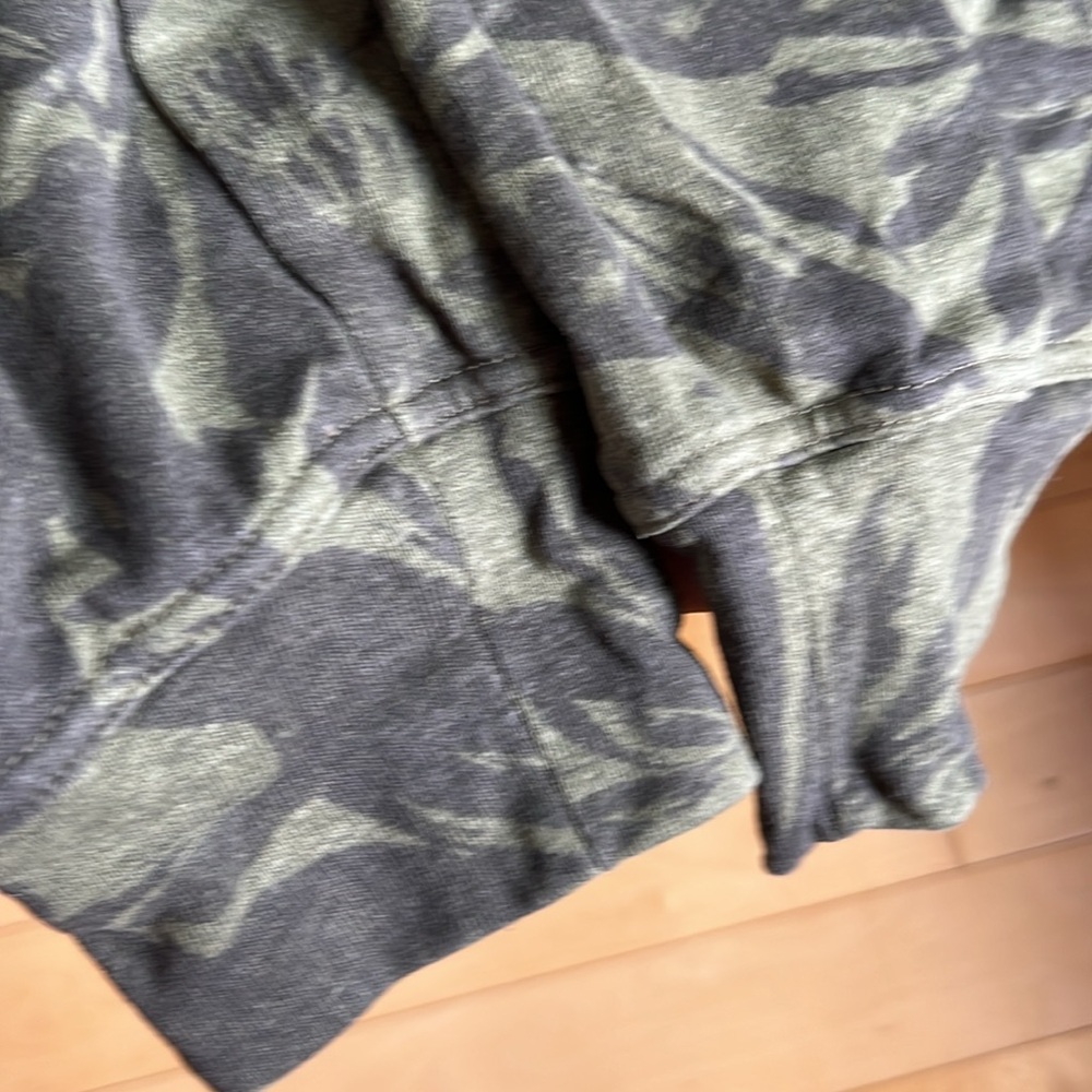 Women’s PrAna Cozy Up Green Jumpsuit Palm Print XL - Picture 7 of 8